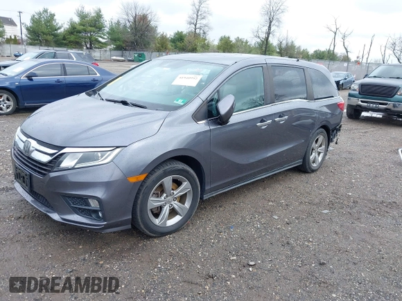 2018 Honda Odyssey EX-L z VIN 5FNRL6H70JB025227, wystawiony jako IAAI lot #41940992 z przebiegiem 95 797 mil mil oraz . Historia ofert i sprzedaży dostępna na DreamBid. Obrazek 18.