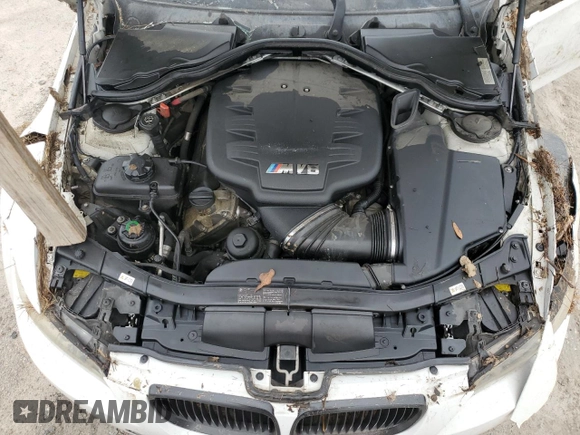2010 BMW M3 with VIN WBSWD9C52AP362472, listed as a Copart auction lot 61351084 with 107,325 mi miles and Salvage title. Bid and sale history available at DreamBid. Image 11.
