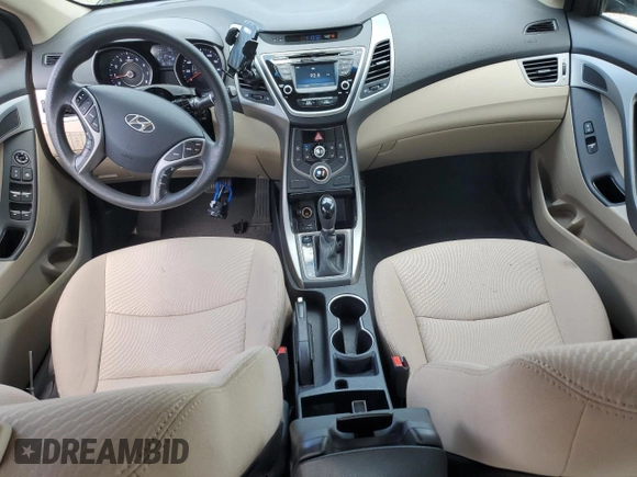 2015 Hyundai Elantra SE z VIN 5NPDH4AE8FH577494, wystawiony jako Copart lot #58340865 z przebiegiem 86 108 mil mil oraz Szkody całkowita. Historia ofert i sprzedaży dostępna na DreamBid. Obrazek 8.