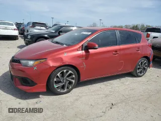 2016 Scion iM z VIN JTNKARJE3GJ508564, wystawiony jako Copart lot #53115795 z przebiegiem 129 117 mil mil oraz Szkoda całkowita • Salvage title. Historia ofert i sprzedaży dostępna na DreamBid. Obrazek 1.