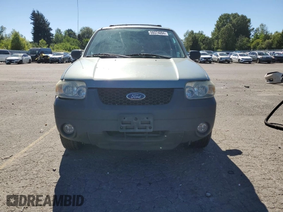 2006 Ford Escape XLT with VIN 1FMYU93166KA29530, listed as a Copart auction lot 59374094 with 209,810 mi miles and Salvage Title. Bid and sale history available at carsss.com. Image 5.