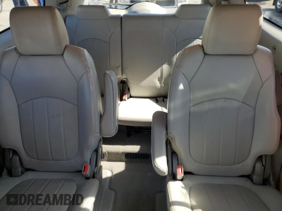 2017 Buick Enclave Leather with VIN 5GAKVBKD2HJ332373, listed as a Copart auction lot 54253585 with 153,394 mi miles and Salvage Title. Bid and sale history available at carsss.com. Image 10.