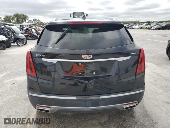 2021 Cadillac XT5 FWD Premium Luxury with VIN 1GYKNCRS0MZ173433, listed as a Copart auction lot 45818175 with Not Provided miles and Non Repairable. Bid and sale history available at carsss.com. Image 6.