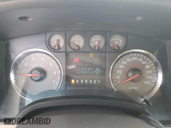 2010 Ford F-150 XL z VIN 1FTFW1EV6AFB21505, wystawiony jako Copart lot #45311265 z przebiegiem 147 928 mil mil oraz Szkoda całkowita • Salvage title. Historia ofert i sprzedaży dostępna na DreamBid. Obrazek 9.