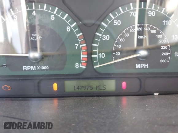 2003 Jaguar S-Type with VIN SAJEA01U33HM70079, listed as a IAAI auction lot 41939388 with 147,975 mi miles and . Bid and sale history available at DreamBid. Image 7.