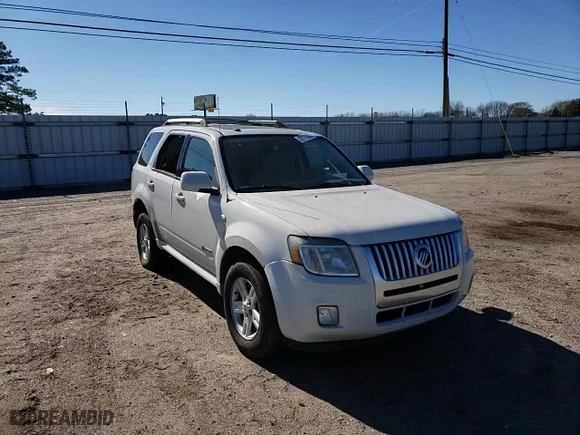 2009 Mercury Mariner Hybrid with VIN 4M2CU29369KJ21301, listed as a Copart auction lot 89171825 with 207,355 mi miles and Salvage Title. Bid and sale history available at carsss.com. Image 12.
