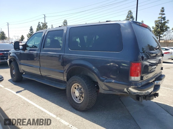 2000 Ford Excursion XLT с VIN 1FMNU41SXYED24195, выставлен на аукционе Copart как лот 54952835 с пробегом 161 938 миль миль и Списание • Salvage title. История ставок и продаж доступна на DreamBid. Изображение 2.
