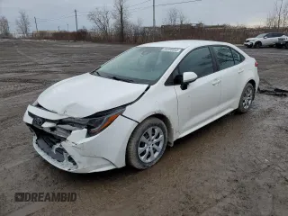2021 Toyota Corolla L with VIN 5YFBPMBE9MP154450, listed as a Copart auction lot 85330354 with 59,627 mi miles and Salvage Title. Bid and sale history available at carsss.com. Image 1.