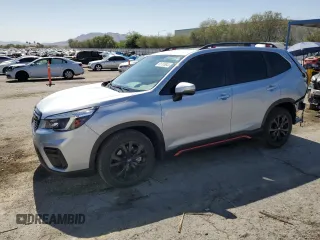 2021 Subaru Forester Special Sports with VIN JF2SKARC3MH530395, listed as a Copart auction lot 61103945 with 20,212 mi miles and Salvage title. Bid and sale history available at DreamBid. Image 1.