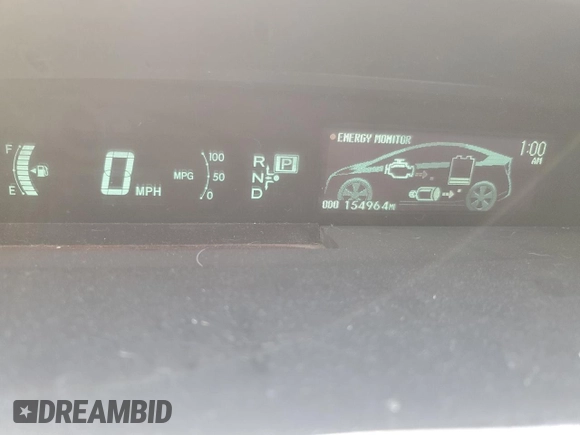 2010 Toyota Prius Four with VIN JTDKN3DU9A1200640, listed as a Copart auction lot 51419845 with 154,964 mi miles and Salvage Title. Bid and sale history available at DreamBid. Image 9.