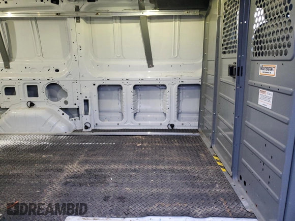 2017 Ford Transit with VIN 1FTYE1YM8HKA16920, listed as a Copart auction lot 43272095 with 99,600 mi miles and Salvage title. Bid and sale history available at DreamBid. Image 11.
