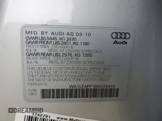 2011 Audi Q5 Premium Plus with VIN WA1LFAFP1BA034445, listed as a Copart auction lot 79124804 with 128,546 mi miles and Salvage Title. Bid and sale history available at DreamBid. Image 12.