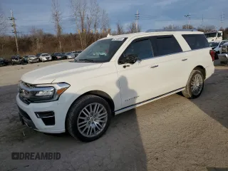 2023 Ford Expedition z VIN 1FMJK1M87PEA27287, wystawiony jako Copart lot #42148204 z przebiegiem 2 666 mil mil oraz Szkoda całkowita • Salvage title. Historia ofert i sprzedaży dostępna na DreamBid. Obrazek 1.