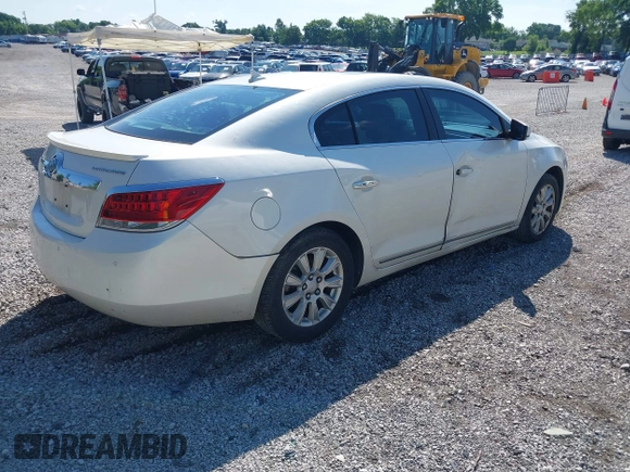 2012 Buick LaCrosse Premium 1 with VIN 1G4GD5ER7CF190013, listed as a IAAI auction lot 42418418 with 203,399 mi miles and . Bid and sale history available at DreamBid. Image 4.