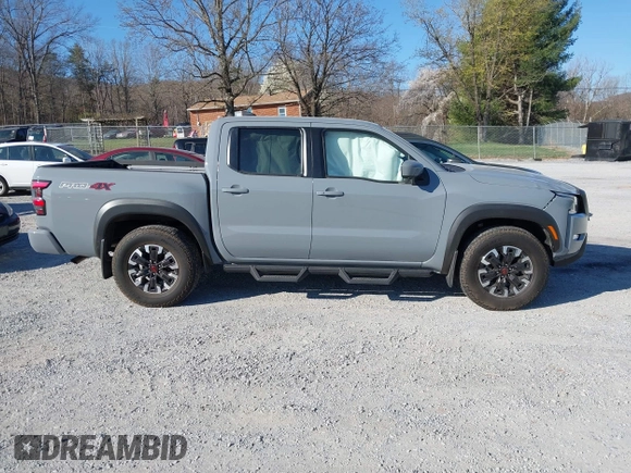 2023 Nissan Frontier PRO-4X with VIN 1N6ED1EK0PN658776, listed as a IAAI auction lot 41864687 with 15,783 mi miles. Bid and sale history available at carsss.com. Image 14.