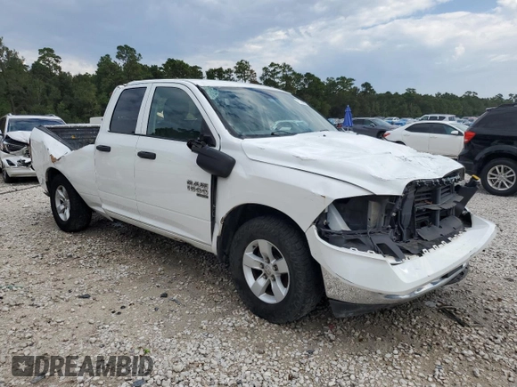 2019 Ram 1500 Tradesman with VIN 1C6RR6FG3KS552773, listed as a Copart auction lot 71740614 with 198,756 mi miles and Non repairable. Bid and sale history available at DreamBid. Image 4.