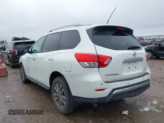 2016 Nissan Pathfinder Platinum with VIN 5N1AR2MM9GC650761, listed as a IAAI auction lot 41553653 with 79,695 mi miles and . Bid and sale history available at DreamBid. Image 3.