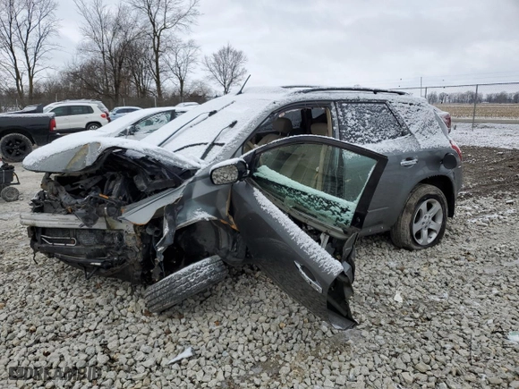 2005 Nissan Murano SL with VIN JN8AZ08WX5W444787, listed as a Copart auction lot 84451634 with 176,263 mi miles and Salvage Title. Bid and sale history available at carsss.com. Image 1.