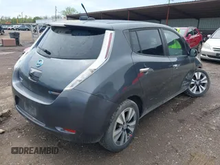 2013 Nissan LEAF SL with VIN 1N4AZ0CP5DC404439, listed as a IAAI auction lot 42098825 with 73,254 mi miles and . Bid and sale history available at DreamBid. Image 4.