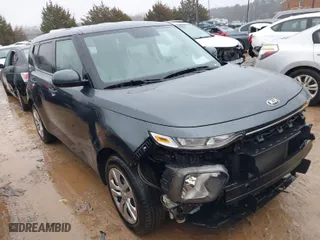 2020 Kia Soul LX with VIN KNDJ23AUXL7106484, listed as a IAAI auction lot 41574640 with 54,284 mi miles. Bid and sale history available at carsss.com. Image 1.