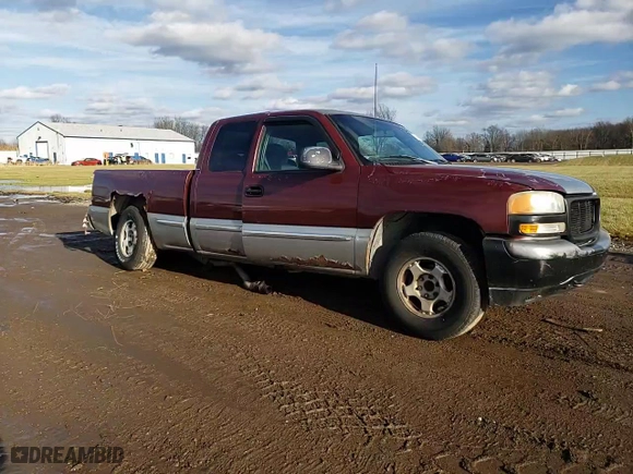 1999 GMC New Sierra 1500 SLE with VIN 2GTEC19TXX1543015, listed as a Copart auction lot 85465164 with NaN miles and Salvage Title. Bid and sale history available at carsss.com. Image 11.