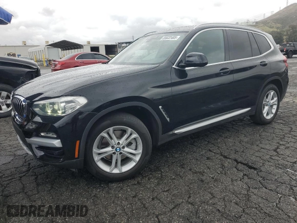2019 BMW X3 sDrive30i with VIN 5UXTR7C55KLR44556, listed as a Copart auction lot 55632405 with 95,330 mi miles and Clean Title. Bid and sale history available at DreamBid. Image 1.