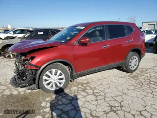 2015 Nissan Rogue S with VIN KNMAT2MT8FP501133, listed as a Copart auction lot 49784975 with 26,852 mi miles and Salvage Title. Bid and sale history available at carsss.com. Image 1.
