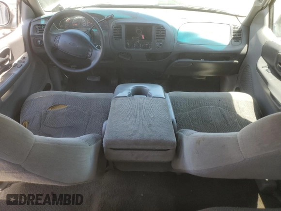 1999 Ford F-150 with VIN 1FTZX1727XKA70271, listed as a Copart auction lot 58016095 with 219,093 mi miles and Salvage title. Bid and sale history available at DreamBid. Image 8.