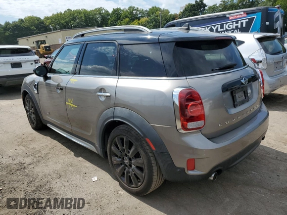 2018 MINI Countryman Cooper S with VIN WMZYT5C38J3D82939, listed as a Copart auction lot 69400874 with 0 mi miles and Salvage Title. Bid and sale history available at carsss.com. Image 2.