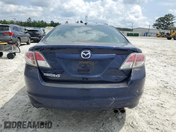 2009 Mazda 6 i Touring with VIN 1YVHP82A695M08161, listed as a Copart auction lot 53919555 with 229,995 mi miles and Salvage Title. Bid and sale history available at carsss.com. Image 6.