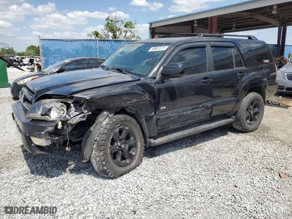 2004 Toyota 4Runner SR5 with VIN JTEZU14R948020289, listed as a Copart auction lot 50961015 with 216,943 mi miles and Salvage Title. Bid and sale history available at carsss.com. Image 1.