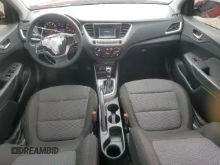 2022 Hyundai Accent SE with VIN 3KPC24A61NE171176, listed as a Copart auction lot 52094165 with 54,293 mi miles and Salvage Title. Bid and sale history available at carsss.com. Image 8.