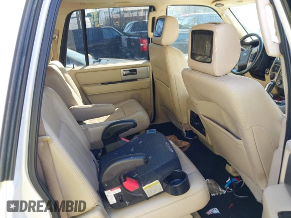 2015 Ford Expedition Max Limited with VIN 1FMJK2AT6FEF09911, listed as a IAAI auction lot 42009348 with 144,172 mi miles and . Bid and sale history available at DreamBid. Image 8.