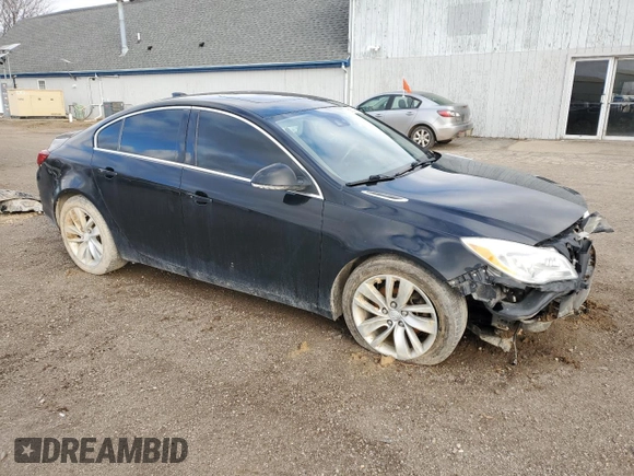 2016 Buick Regal Premium II with VIN 2G4GS5GX7G9202239, listed as a Copart auction lot 50514035 with 206,640 mi miles and Clean Title. Bid and sale history available at DreamBid. Image 4.