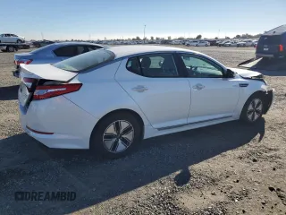 2013 Kia Optima Hybrid LX with VIN KNAGM4AD4D5041927, listed as a Copart auction lot 78914864 with 85,362 mi miles and Salvage Title. Bid and sale history available at carsss.com. Image 3.
