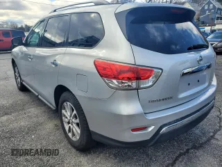 2016 Nissan Pathfinder SV with VIN 5N1AR2MM4GC64869, listed as a Copart auction lot 55058315 with 91,118 mi miles and Clean Title. Bid and sale history available at carsss.com. Image 3.