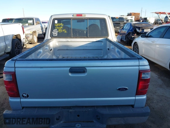 2001 Ford Ranger XLT Appearance with VIN 1FTYR14E61PA57039, listed as a IAAI auction lot 41459789 with 177,925 mi miles. Bid and sale history available at carsss.com. Image 16.