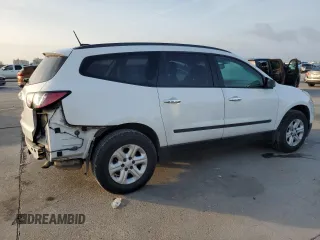 2017 Chevrolet Traverse LS with VIN 1GNKRFKD1HJ183777, listed as a Copart auction lot 54166265 with 205,567 mi miles and Salvage Title. Bid and sale history available at carsss.com. Image 3.