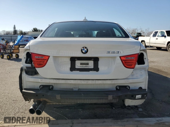 2010 BMW 3 Series 328i with VIN WBAPH5G57ANM36688, listed as a Copart auction lot 42837035 with 34,884 mi miles and Salvage Title. Bid and sale history available at DreamBid. Image 6.