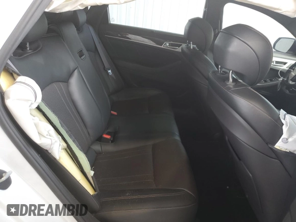 2019 Genesis G80 3.3T Sport with VIN KMTFN4JB5KU305560, listed as a Copart auction lot 64960634 with 57,017 mi miles and Non Repairable. Bid and sale history available at carsss.com. Image 10.