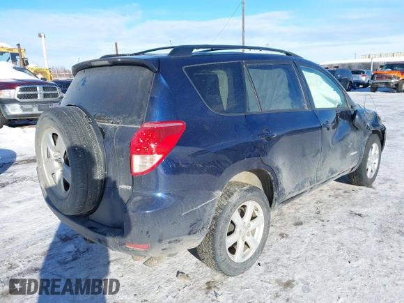 2007 Toyota RAV4 Limited with VIN JTMBK31V475033997, listed as a IAAI auction lot 41743918 with 230,796 mi miles. Bid and sale history available at carsss.com. Image 4.