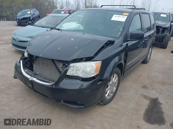 2012 Chrysler Town & Country Touring with VIN 2C4RC1BG3CR175125, listed as a IAAI auction lot 41983794 with 150,066 mi miles. Bid and sale history available at carsss.com. Image 6.