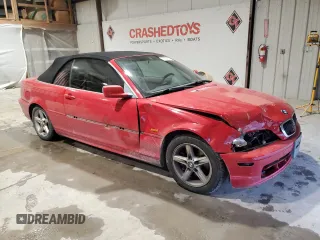 2002 BMW 3 Series 325Ci with VIN WBABS33492JY43241, listed as a Copart auction lot 87591895 with 191,985 mi miles and Salvage Title. Bid and sale history available at carsss.com. Image 4.