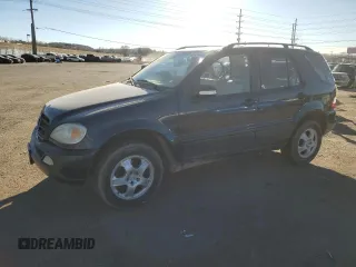 2003 Mercedes-Benz M-Class 3.7L with VIN 4JGAB57E33A420679, listed as a Copart auction lot 44367445 with 150,164 mi miles and Salvage Title. Bid and sale history available at carsss.com. Image 1.