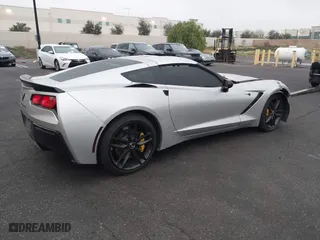 2014 Chevrolet Corvette Stingray Z51 2LT with VIN 1G1YJ2D70E5121214, listed as a IAAI auction lot 41763535 with 1 mi miles. Bid and sale history available at carsss.com. Image 4.