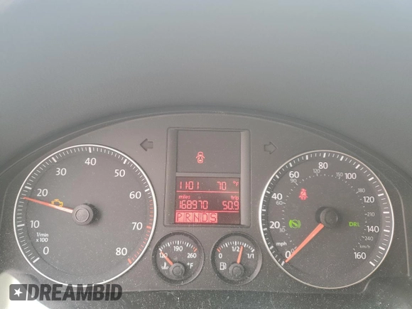 2009 Volkswagen Jetta S с VIN 3VWJM71K59M021158, выставлен на аукционе Copart как лот 57352115 с пробегом 168 970 миль миль и Чистый • Clean title. История ставок и продаж доступна на DreamBid. Изображение 9.