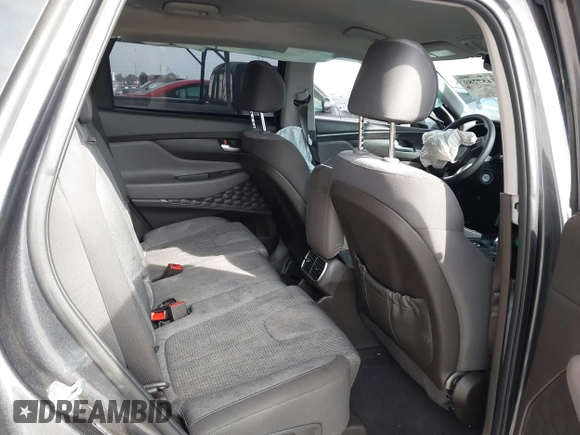 2020 Hyundai Santa Fe SE with VIN 5NMS23AD7LH254945, listed as a IAAI auction lot 41457289 with 58,527 mi miles. Bid and sale history available at carsss.com. Image 8.