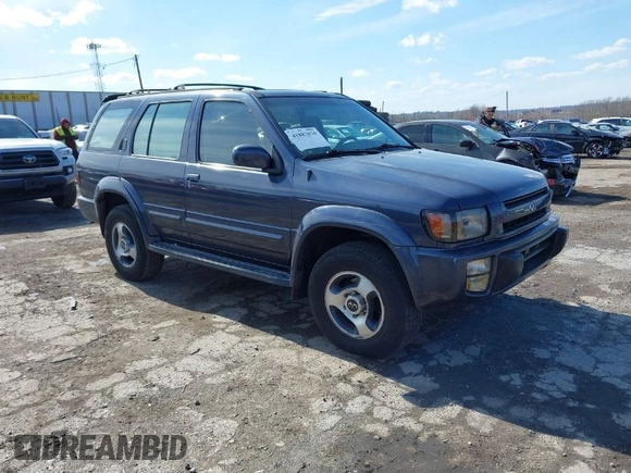 1998 Infiniti QX4 with VIN JNRAR05Y0WW027570, listed as a IAAI auction lot 41882870 with 147,639 mi miles and . Bid and sale history available at DreamBid. Image 1.