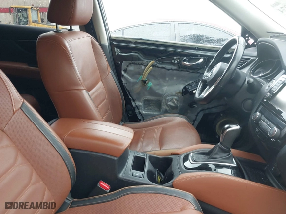2017 Nissan Rogue SL with VIN JN8AT2MV6HW270313, listed as a IAAI auction lot 41606874 with 150,000 mi miles. Bid and sale history available at carsss.com. Image 5.