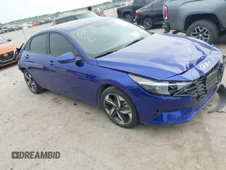 2023 Hyundai Elantra SEL with VIN KMHLS4AGXPU564831, listed as a IAAI auction lot 42072690 with 16,757 mi miles and . Bid and sale history available at DreamBid. Image 1.